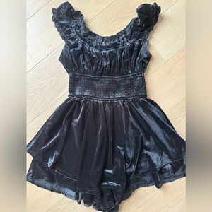 Urban Outfitters Velvet Romper